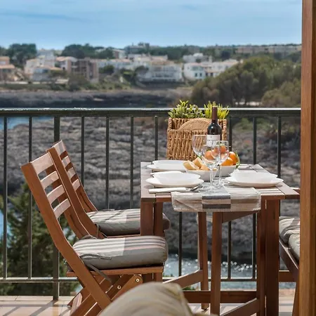 Apartamento Harmonia Con Vista Al Mar, Cala Marsal 300m Puerto Colom
