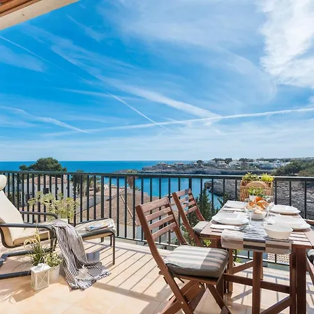 Apartamento Harmonia Con Vista Al Mar, Cala Marsal 300m Lägenhet Puerto Colom